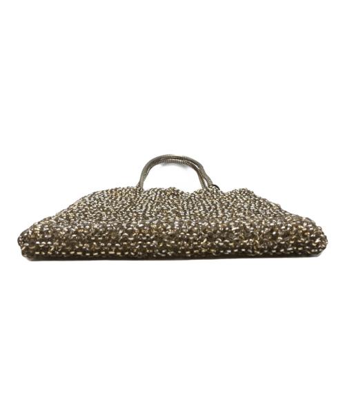 ANTEPRIMA（アンテプリマ）ANTEPRIMA (アンテプリマ) ワイヤーコードハンドバッグ ゴールドの古着・服飾アイテム