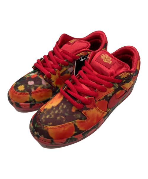 NIKE SB（ナイキエスビー）NIKE SB (ナイキエスビー) DUNK LOW PRO WOO QS レッド サイズ:SIZE 27.5cm 未使用品の古着・服飾アイテム