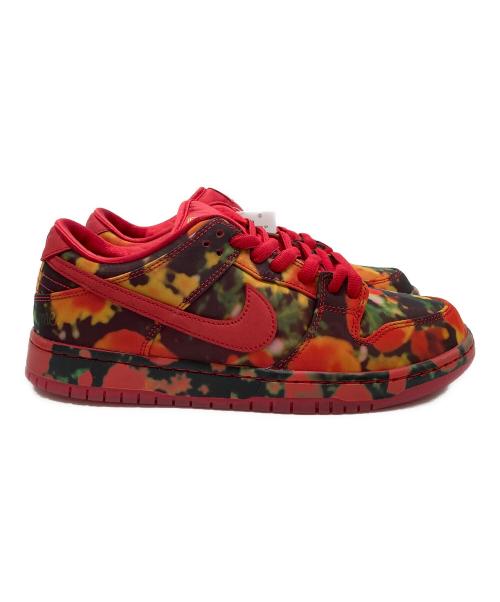 NIKE SB（ナイキエスビー）NIKE SB (ナイキエスビー) DUNK LOW PRO WOO QS レッド サイズ:SIZE 27.5cm 未使用品の古着・服飾アイテム