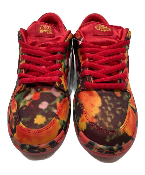 NIKE SB（ナイキエスビー）NIKE SB (ナイキエスビー) DUNK LOW PRO WOO QS レッド サイズ:SIZE 27.5cm 未使用品の古着・服飾アイテム
