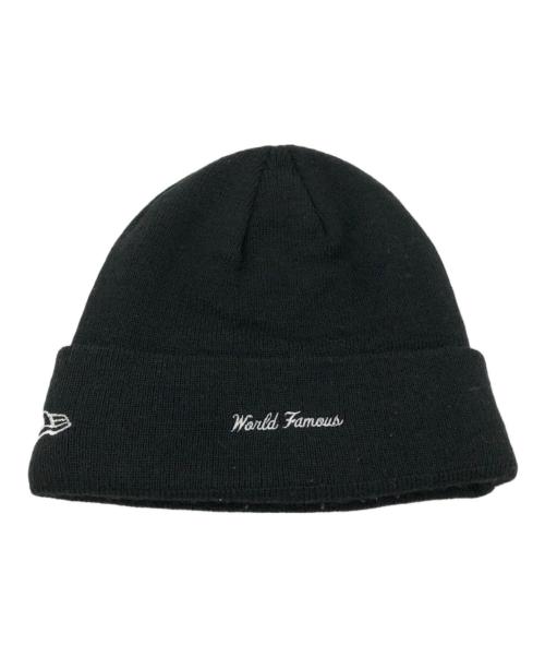 SUPREME（シュプリーム）Supreme (シュプリーム) New Era (ニューエラ) ニット帽 ブラックの古着・服飾アイテム