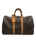 LOUIS VUITTON（ルイ ヴィトン）の古着「キーポル50 ボストンバッグ」｜ブラウン