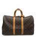 LOUIS VUITTON (ルイ ヴィトン) キーポル50 ボストンバッグ ブラウン：50000円