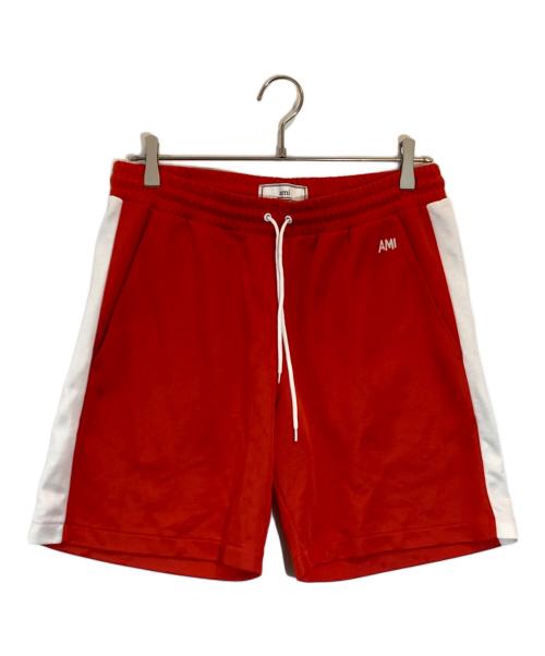 AMI Alexandre Mattiussi（アミアレクサンドルマテュッシ）AMI Alexandre Mattiussi (アミアレクサンドルマテュッシ) ハーフパンツ レッド サイズ:SIZE Sの古着・服飾アイテム