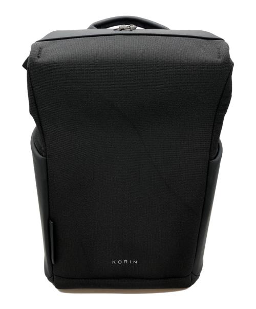 KORIN（コリンデザイン）KORIN (コリンデザイン) 防刃盗難防止リュック ブラックの古着・服飾アイテム