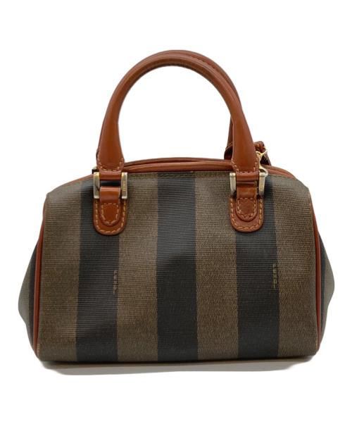 FENDI（フェンディ）FENDI (フェンディ) マイクロミニボストン ブラウン サイズ:下記参照の古着・服飾アイテム