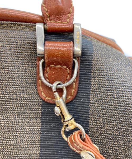 FENDI（フェンディ）FENDI (フェンディ) マイクロミニボストン ブラウン サイズ:下記参照の古着・服飾アイテム