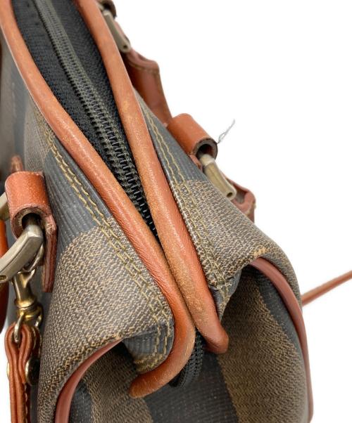 FENDI（フェンディ）FENDI (フェンディ) マイクロミニボストン ブラウン サイズ:下記参照の古着・服飾アイテム