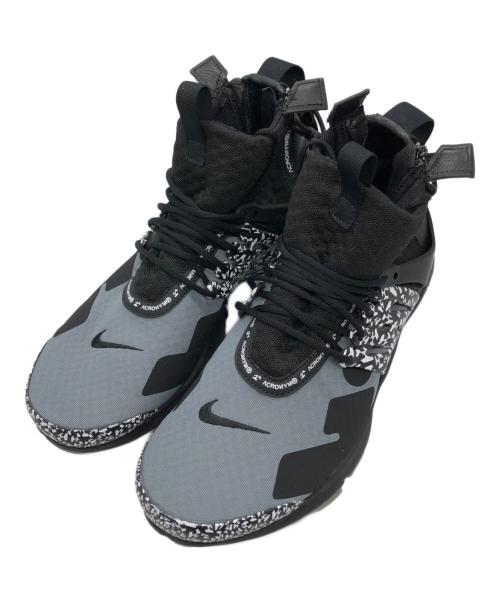 NIKE（ナイキ）NIKE (ナイキ) ACRONYM (アクロニウム) AIR PRESTO MID / ローカットスニーカー ブラック サイズ:US8の古着・服飾アイテム