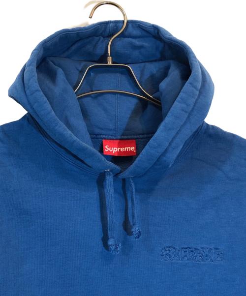 SUPREME（シュプリーム）Supreme (シュプリーム) Smurfs Hooded Sweatshirt ブルー サイズ:SIZE Mの古着・服飾アイテム