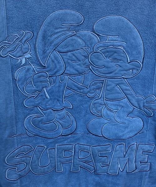 SUPREME（シュプリーム）Supreme (シュプリーム) Smurfs Hooded Sweatshirt ブルー サイズ:SIZE Mの古着・服飾アイテム