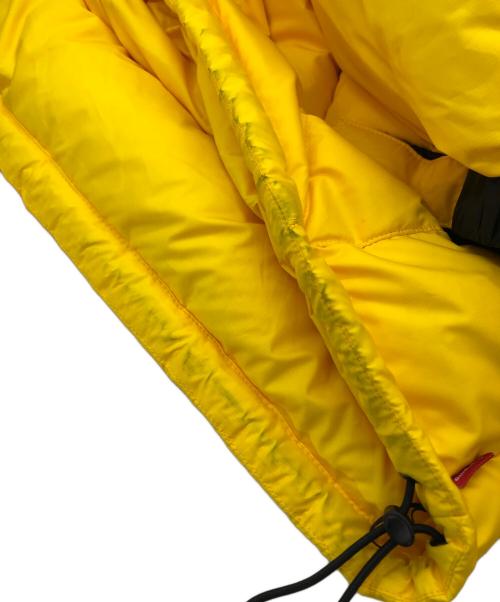 SUPREME（シュプリーム）Supreme (シュプリーム) THE NORTH FACE (ザ ノース フェイス) 800-Fill Half Zip Hooded Pullover イエロー×ブラック サイズ:Lの古着・服飾アイテム