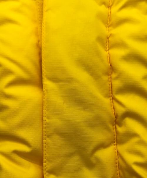 SUPREME（シュプリーム）Supreme (シュプリーム) THE NORTH FACE (ザ ノース フェイス) 800-Fill Half Zip Hooded Pullover イエロー×ブラック サイズ:Lの古着・服飾アイテム