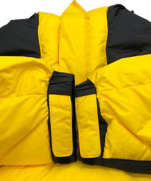 SUPREME（シュプリーム）Supreme (シュプリーム) THE NORTH FACE (ザ ノース フェイス) 800-Fill Half Zip Hooded Pullover イエロー×ブラック サイズ:Lの古着・服飾アイテム