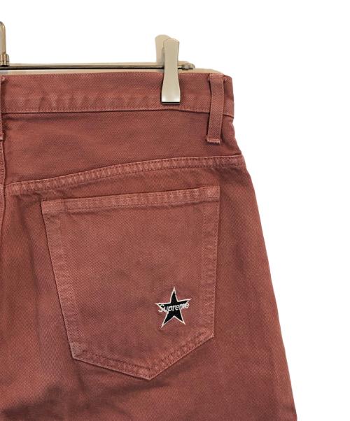 SUPREME（シュプリーム）Supreme (シュプリーム) Washed Regular Jean ピンク サイズ:SIZE 32の古着・服飾アイテム