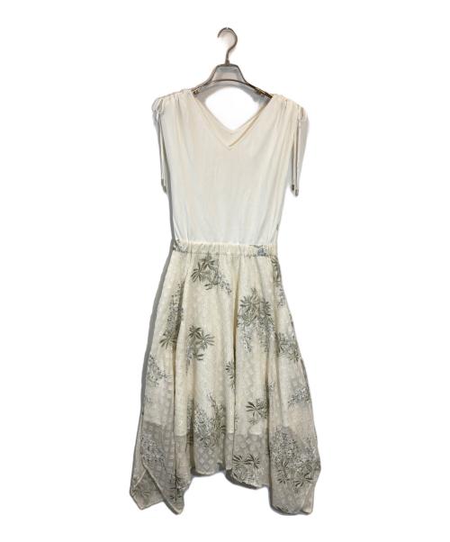 GRACE CONTINENTAL（（グレースコンチネンタル）GRACE CONTINENTAL (（グレースコンチネンタル) ワンピース ホワイト サイズ:SIZE 36の古着・服飾アイテム