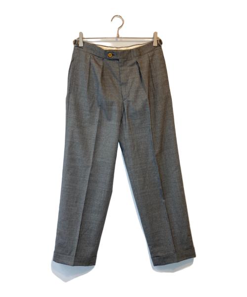 BERNARD ZINS（ベルナール ザンス）BERNARD ZINS (ベルナール ザンス) スラックスパンツ グレー サイズ:FR38の古着・服飾アイテム
