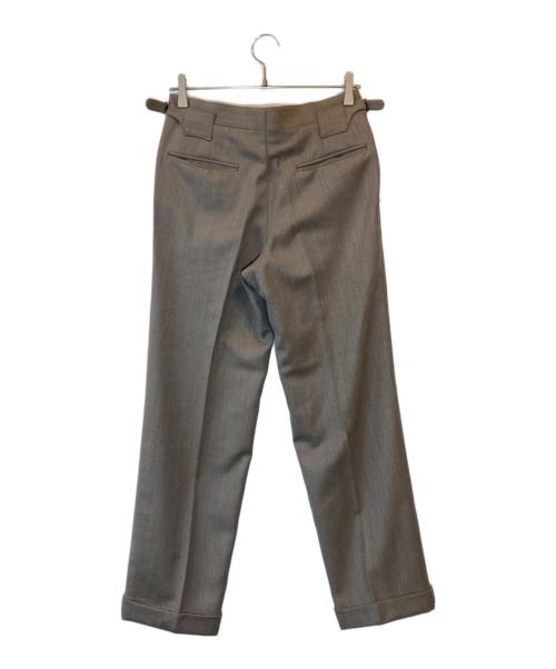 IGARASHI TROUSERS（イガラシ トラウザーズ）IGARASHI TROUSERS (イガラシ トラウザーズ) ウールタックスラックス ブラウン サイズ:表記なしの古着・服飾アイテム