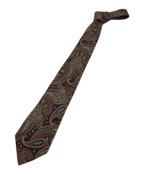 FRANCO BASSI（フランコバッシ）FRANCO BASSI (フランコバッシ) ペイズリー柄ネクタイ マルチカラー サイズ:下記参照の古着・服飾アイテム