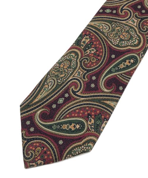 FRANCO BASSI（フランコバッシ）FRANCO BASSI (フランコバッシ) ペイズリー柄ネクタイ マルチカラー サイズ:下記参照の古着・服飾アイテム