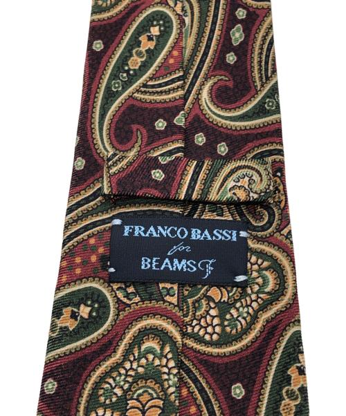 FRANCO BASSI（フランコバッシ）FRANCO BASSI (フランコバッシ) ペイズリー柄ネクタイ マルチカラー サイズ:下記参照の古着・服飾アイテム