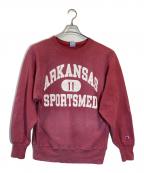 Championチャンピオン）の古着「リバースウィーブスウェット / 90’S-00'S / トリコ刺繍タグ」｜レッド