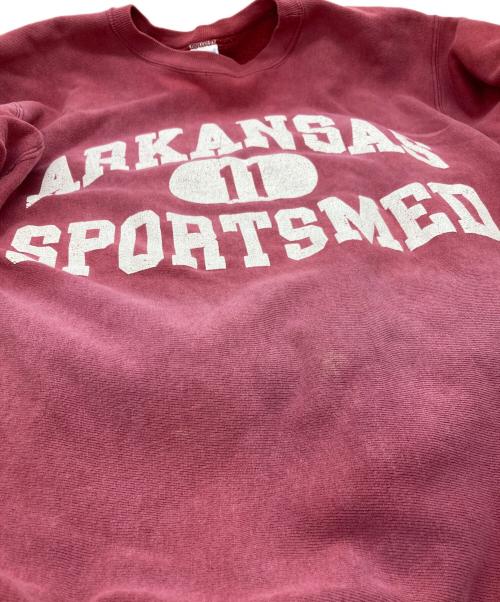 Champion（チャンピオン）Champion (チャンピオン) リバースウィーブスウェット / 90’S-00'S / トリコ刺繍タグ レッド サイズ:X-LARGEの古着・服飾アイテム