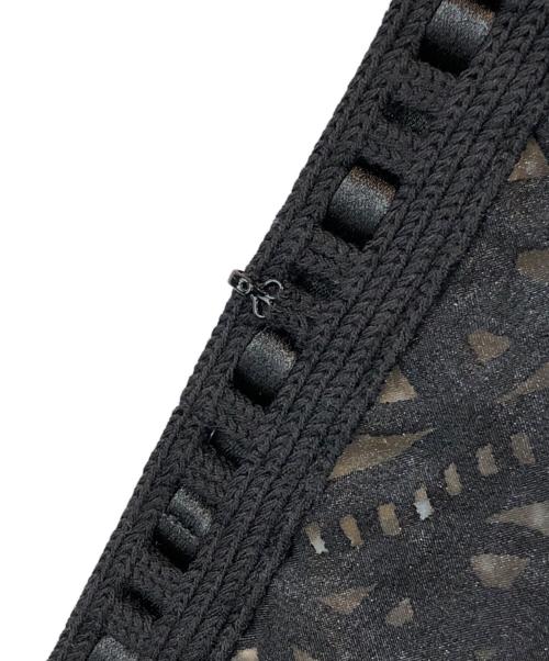 BALLSEY（ボールジィ）BALLSEY (ボールジィ) サークルモチーフエンブロイダリー クルーネックジャケット ブラック サイズ:SIZE 36の古着・服飾アイテム