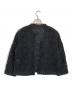 BALLSEY (ボールジィ) サークルモチーフエンブロイダリー クルーネックジャケット ブラック サイズ:SIZE 36：15000円