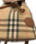 中古・古着 Burberry's (バーバリーズ) ノバチェックミニリュック ブラウン：25000円