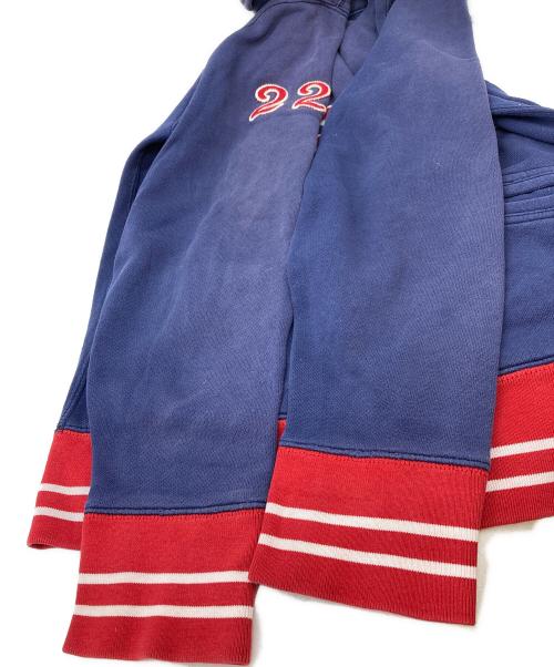 POLO RALPH LAUREN（ポロ・ラルフローレン）POLO RALPH LAUREN (ポロ・ラルフローレン) ハーフジップスウェット ネイビー サイズ:SIZE Lの古着・服飾アイテム