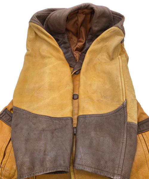 USED（ユーズド）USED (ユーズド) ウエスタンレザージャケット ブラウン サイズ:下記参照の古着・服飾アイテム