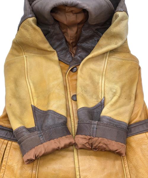 USED（ユーズド）USED (ユーズド) ウエスタンレザージャケット ブラウン サイズ:下記参照の古着・服飾アイテム