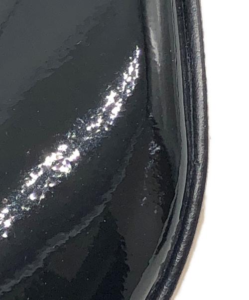 FABIO RUSCONI（ファビオルスコーニ）FABIO RUSCONI (ファビオルスコーニ) エナメルパンプス ブラック サイズ:34 1/2の古着・服飾アイテム