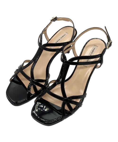 FABIO RUSCONI（ファビオルスコーニ）FABIO RUSCONI (ファビオルスコーニ) GARDA/VER ブラック サイズ:35 1/2の古着・服飾アイテム