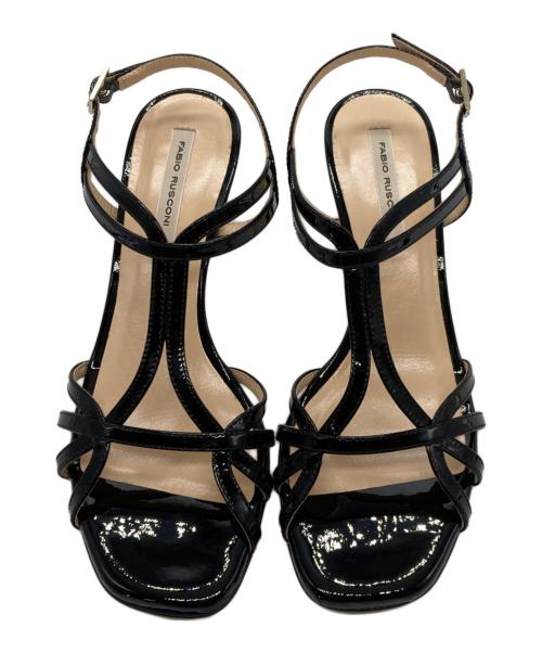 FABIO RUSCONI（ファビオルスコーニ）FABIO RUSCONI (ファビオルスコーニ) GARDA/VER ブラック サイズ:35 1/2の古着・服飾アイテム