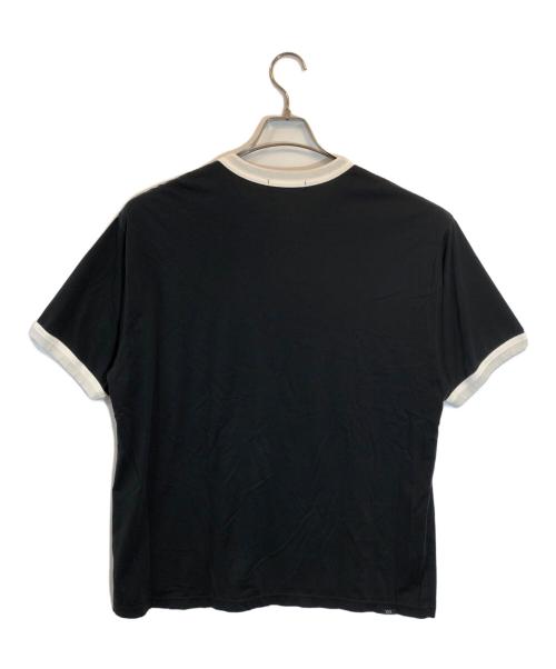 Thee Hysteric XXX（ジィ ヒステリックトリプルエックス）Thee Hysteric XXX (ジィ ヒステリックトリプルエックス) ヒスバタフライ リンガーTシャツ ブラック サイズ:SIZE XLの古着・服飾アイテム