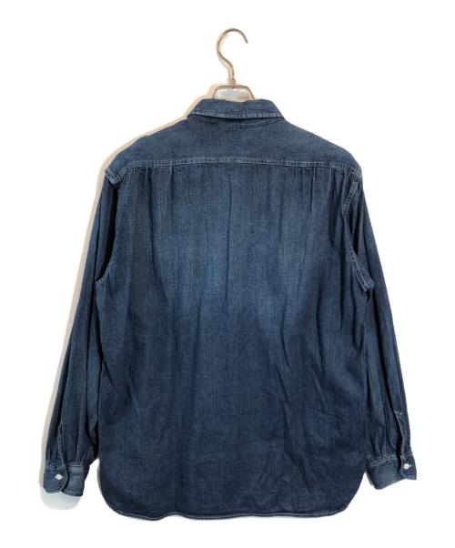 LEE（リー）LEE (リー) デニムワークシャツ ネイビー サイズ:下記参照の古着・服飾アイテム