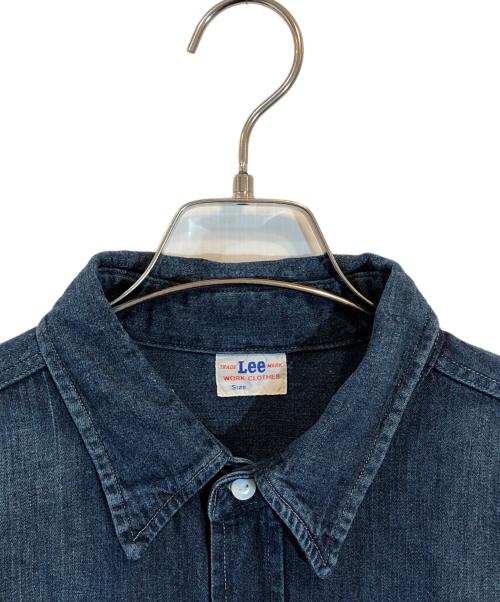 LEE（リー）LEE (リー) デニムワークシャツ ネイビー サイズ:下記参照の古着・服飾アイテム