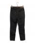 JOHN LAWRENCE SULLIVAN (ジョン ローレンス サリバン) BLEACHED DENIM ZIPPED PANTS ブラック サイズ:SIZE 44：10000円