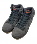 NIKEナイキ）の古着「SB ダンク ハイ オレンジ ラベル」｜ブラック