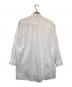 COMME des GARCONS HOMME PLUS (コムデギャルソンオムプリュス) 捻れ変形ロングシャツ ホワイト サイズ:SIZE XS：14000円