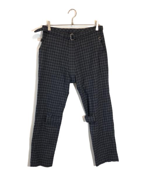 PHINGERIN（フィンガリン）PHINGERIN (フィンガリン) BONTAGE PANTS WOOL ブラック サイズ:SIZE Sの古着・服飾アイテム