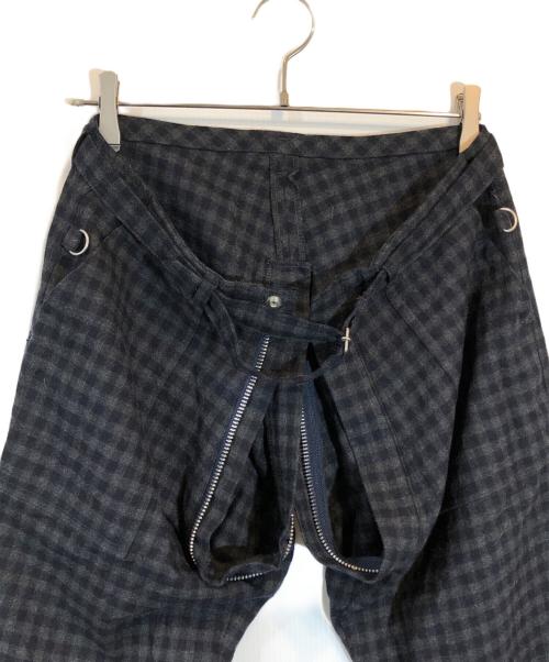 PHINGERIN（フィンガリン）PHINGERIN (フィンガリン) BONTAGE PANTS WOOL ブラック サイズ:SIZE Sの古着・服飾アイテム