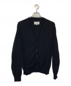 Maison Margielaメゾンマルジェラ）の古着「エルボーパッチ付きカーディガン」｜ブラック