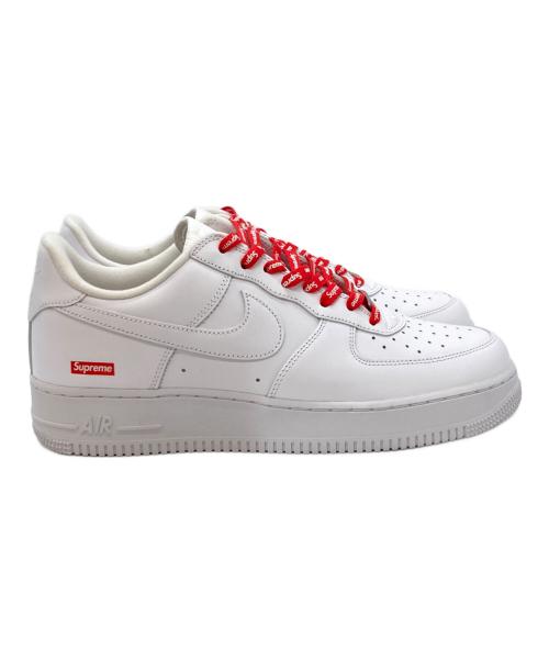 NIKE（ナイキ）NIKE (ナイキ) Supreme (シュプリーム) AIR FORCE1 LOW ホワイト サイズ:28 未使用品の古着・服飾アイテム