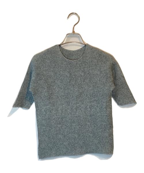 ISSEY MIYAKE（イッセイミヤケ）ISSEY MIYAKE (イッセイミヤケ) 半袖カットソー ライトグレー サイズ:SIZE 3の古着・服飾アイテム