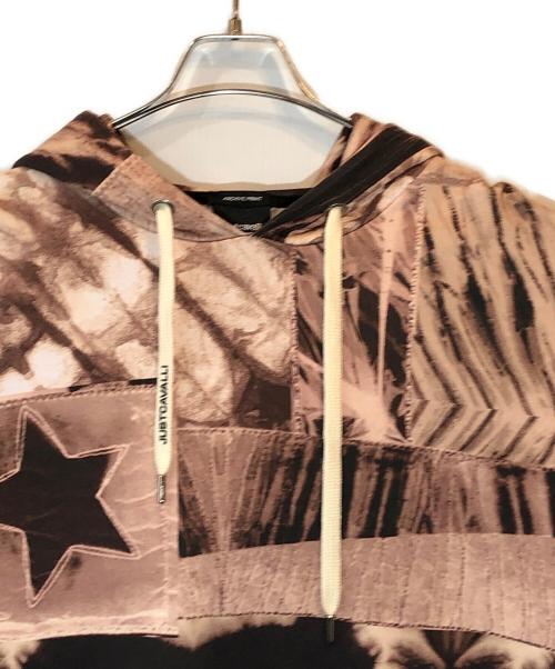JUST CAVALLI（ジャストカヴァリ）JUST CAVALLI (ジャストカヴァリ) 総柄パーカー ピンク サイズ:Lの古着・服飾アイテム