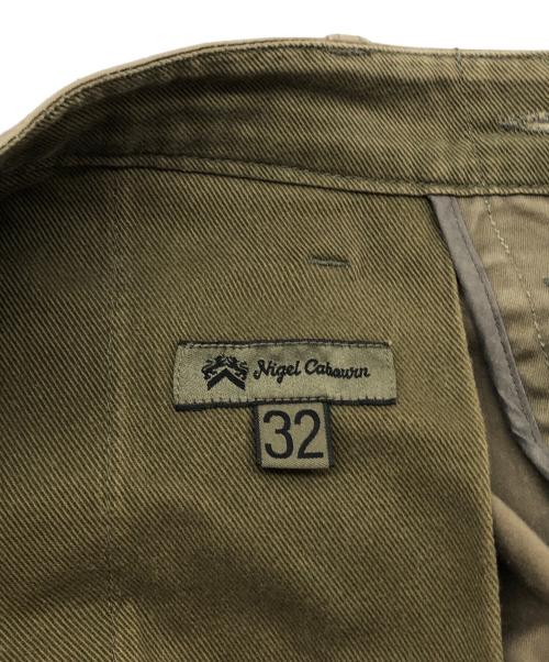 NIGEL CABOURN（ナイジェルケーボン）NIGEL CABOURN (ナイジェルケーボン) BASIC MILITARY CHINO カーキ サイズ:SIZE 32の古着・服飾アイテム
