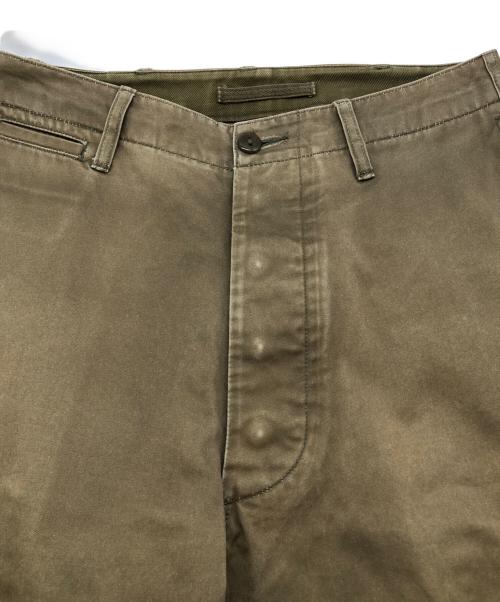 NIGEL CABOURN（ナイジェルケーボン）NIGEL CABOURN (ナイジェルケーボン) BASIC MILITARY CHINO カーキ サイズ:SIZE 32の古着・服飾アイテム
